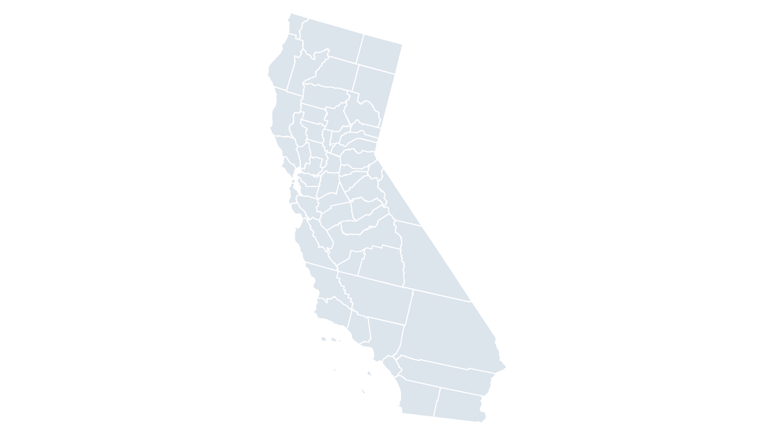 California Counties map preview
