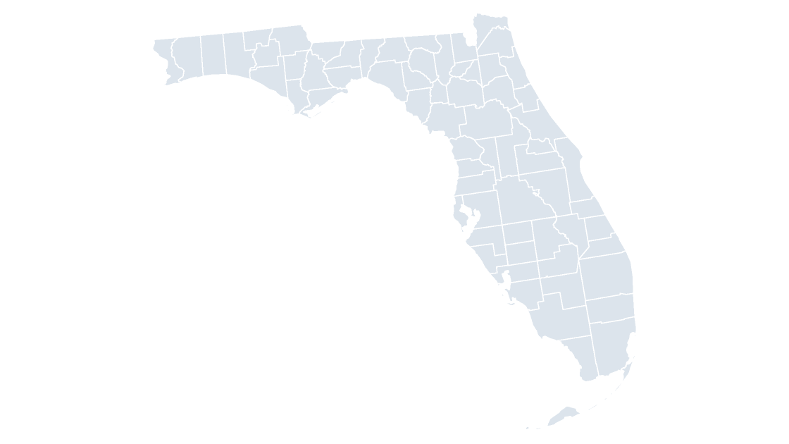 Florida Counties map preview