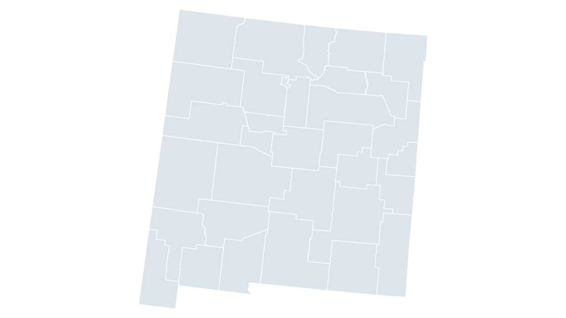 New Mexico Counties map preview