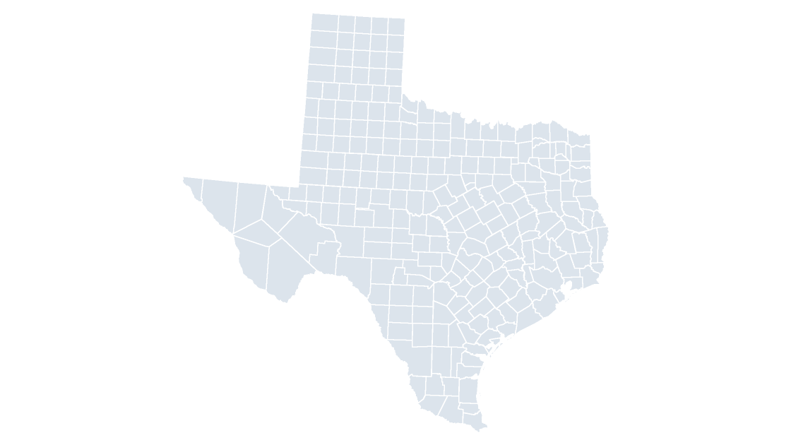 Texas Counties map preview