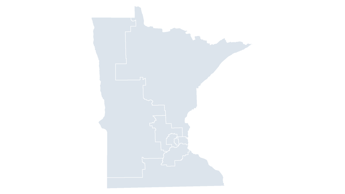 Minnesota Congressional Districts map preview