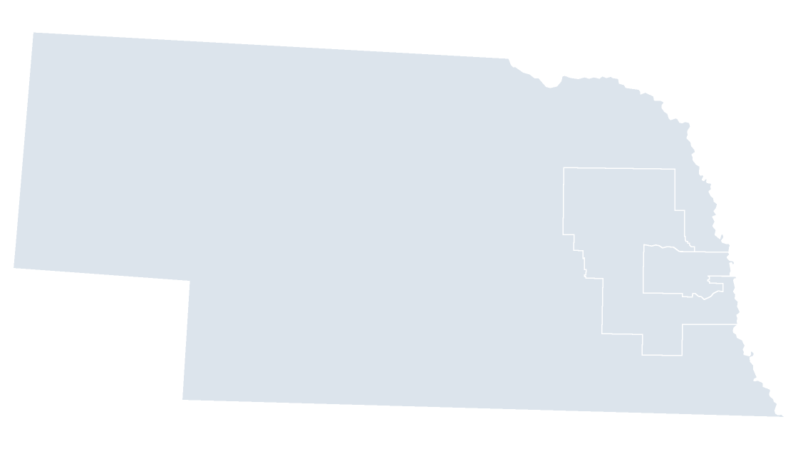 Nebraska Congressional Districts map preview
