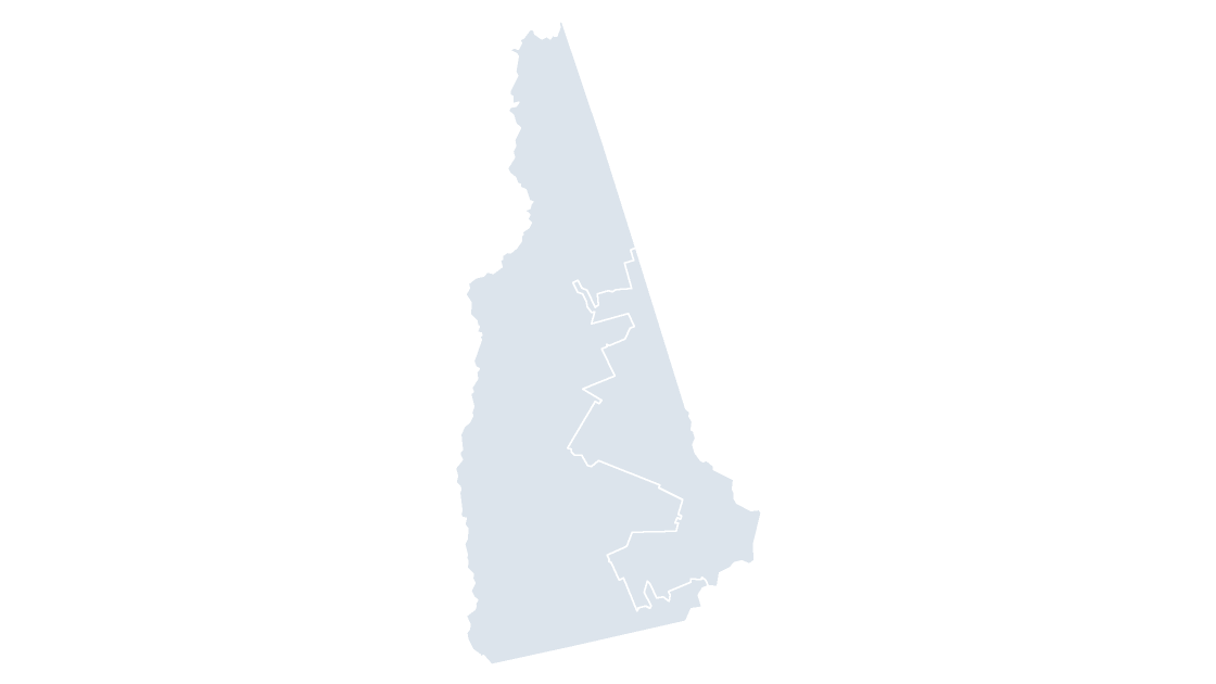New Hampshire Congressional Districts map preview