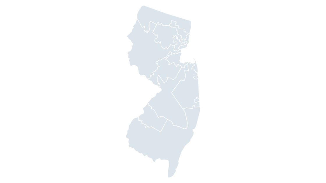 New Jersey Congressional Districts map preview