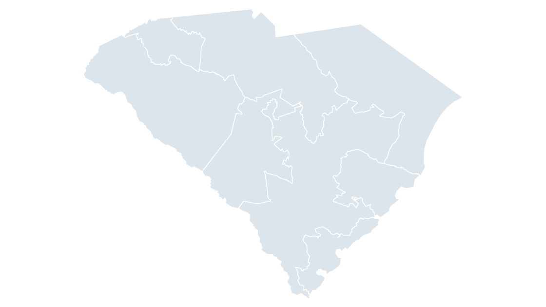 South Carolina Congressional Districts map preview