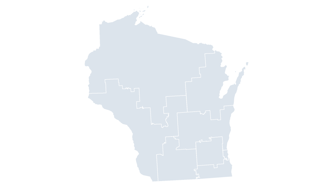 Wisconsin Congressional Districts map preview