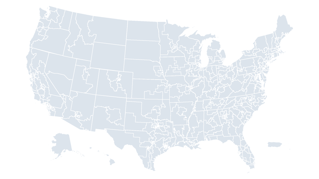 United States Congressional Districts map preview