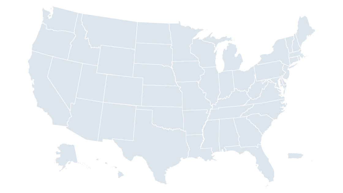 United States map preview